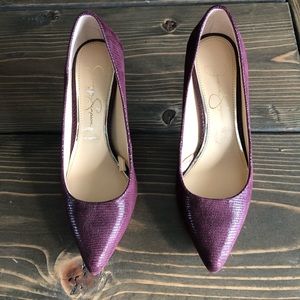 Jessica Simpson Purple/ Maroon Pumps